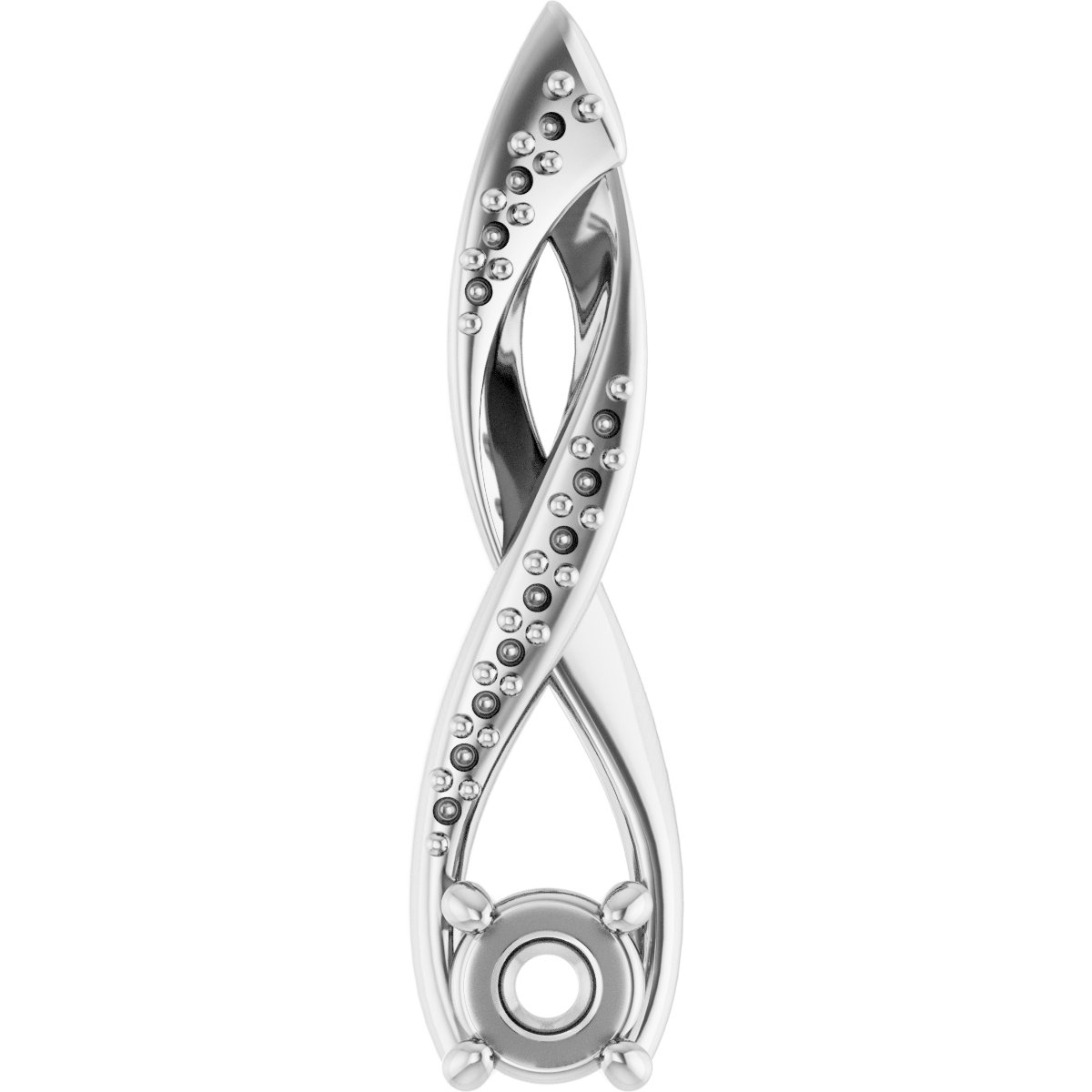 Accented Freeform Pendant