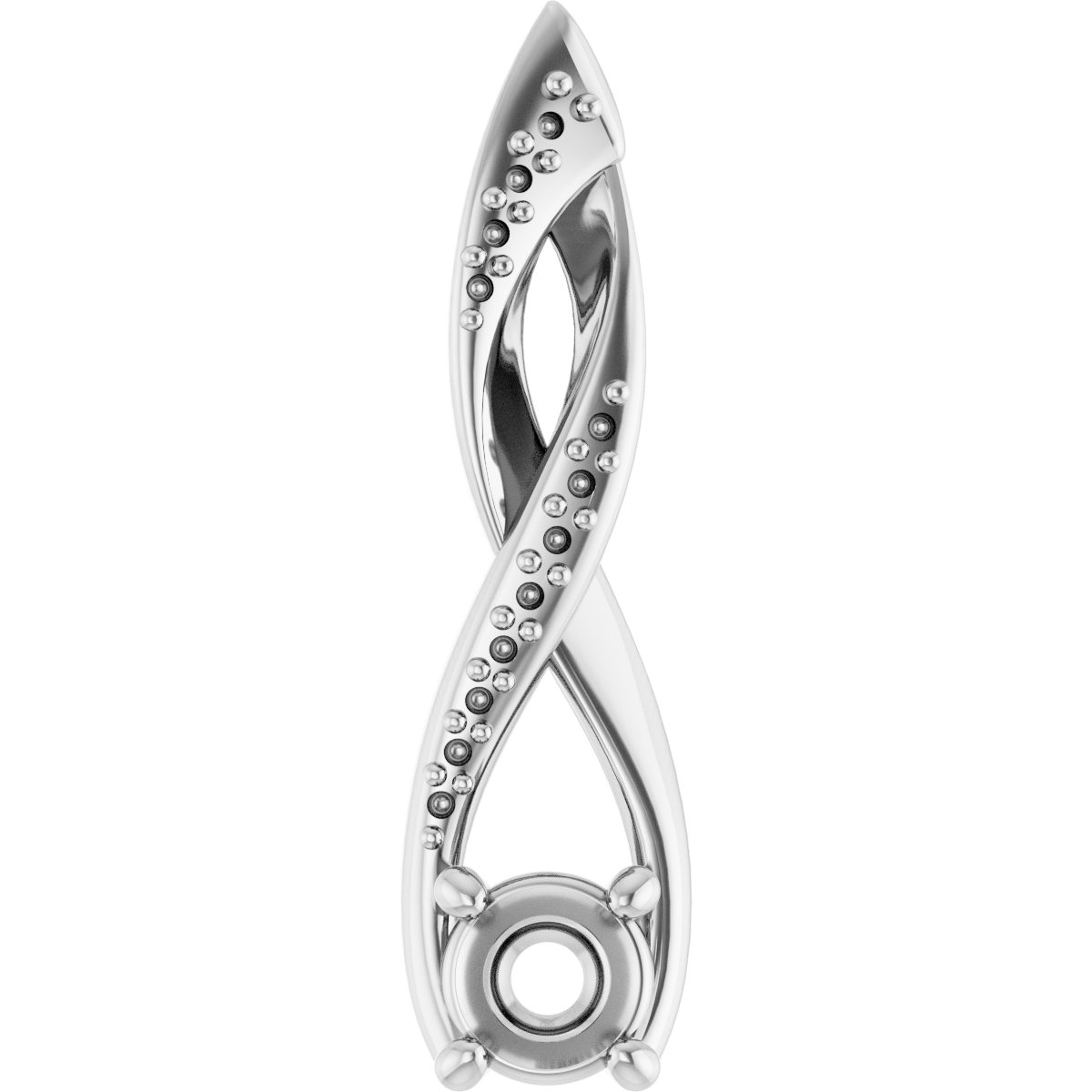 Accented Freeform Pendant