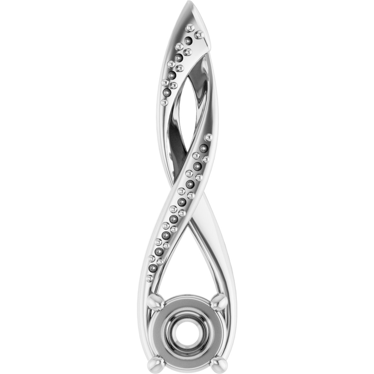 Accented Freeform Pendant