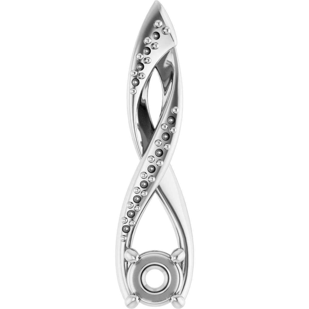 Accented Freeform Pendant
