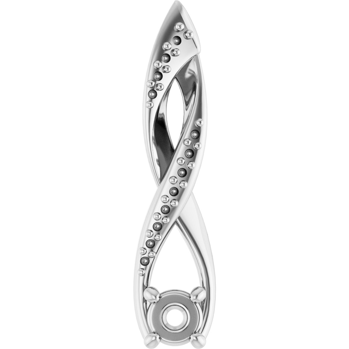 Accented Freeform Pendant