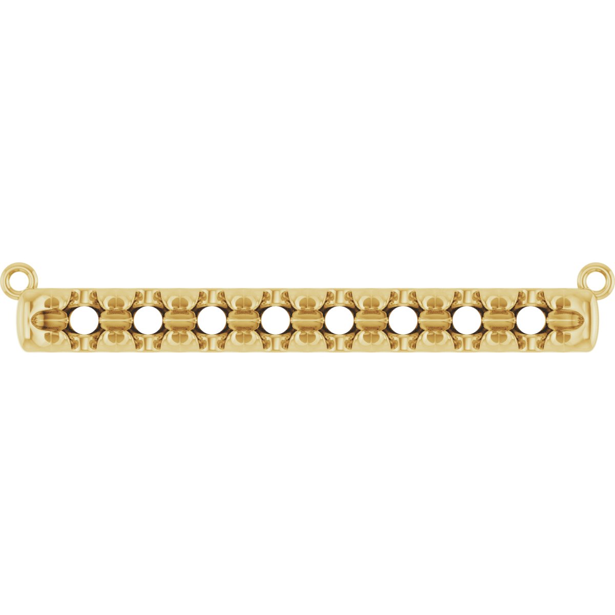 French-Set Bar Necklace or Center