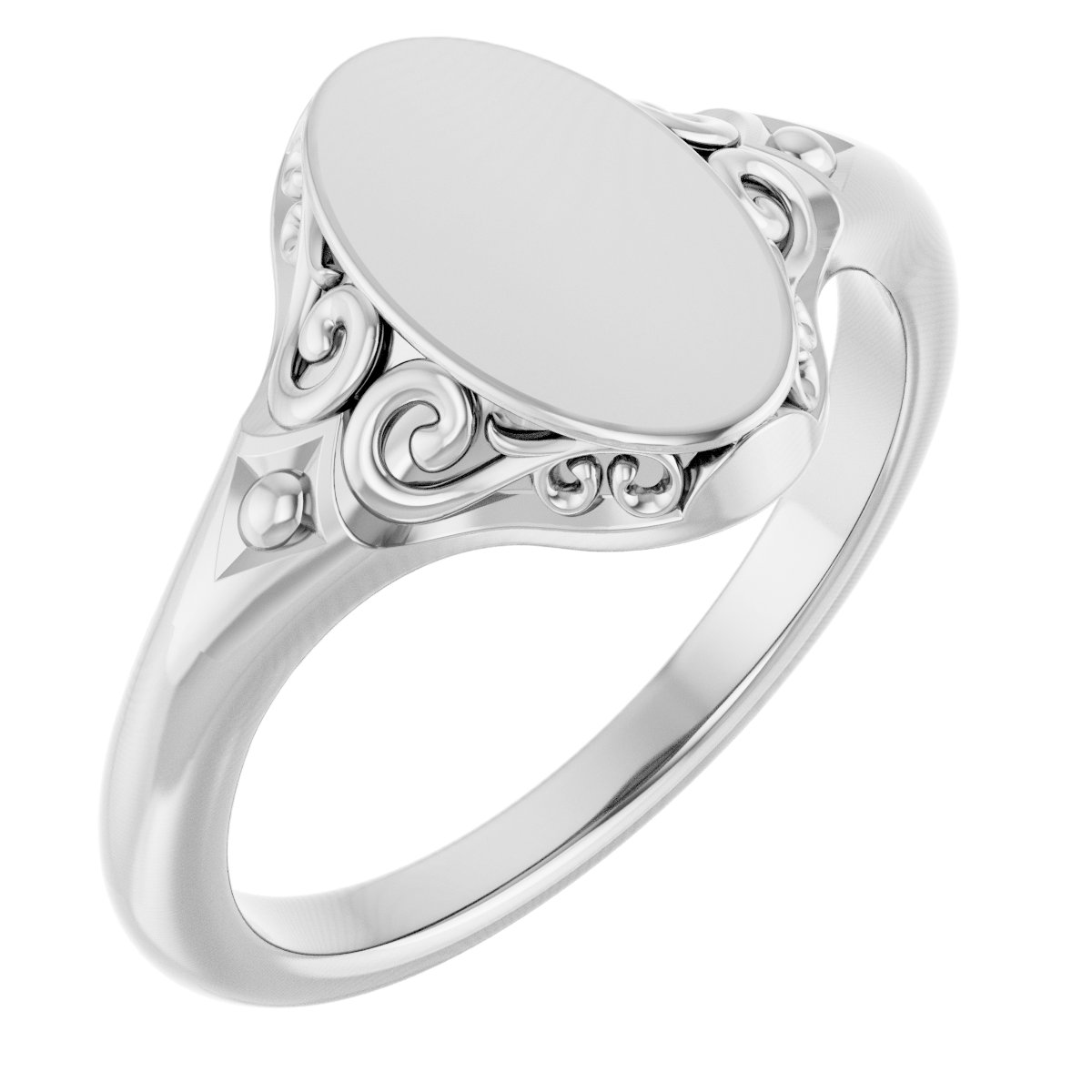 Oval Signet Ring