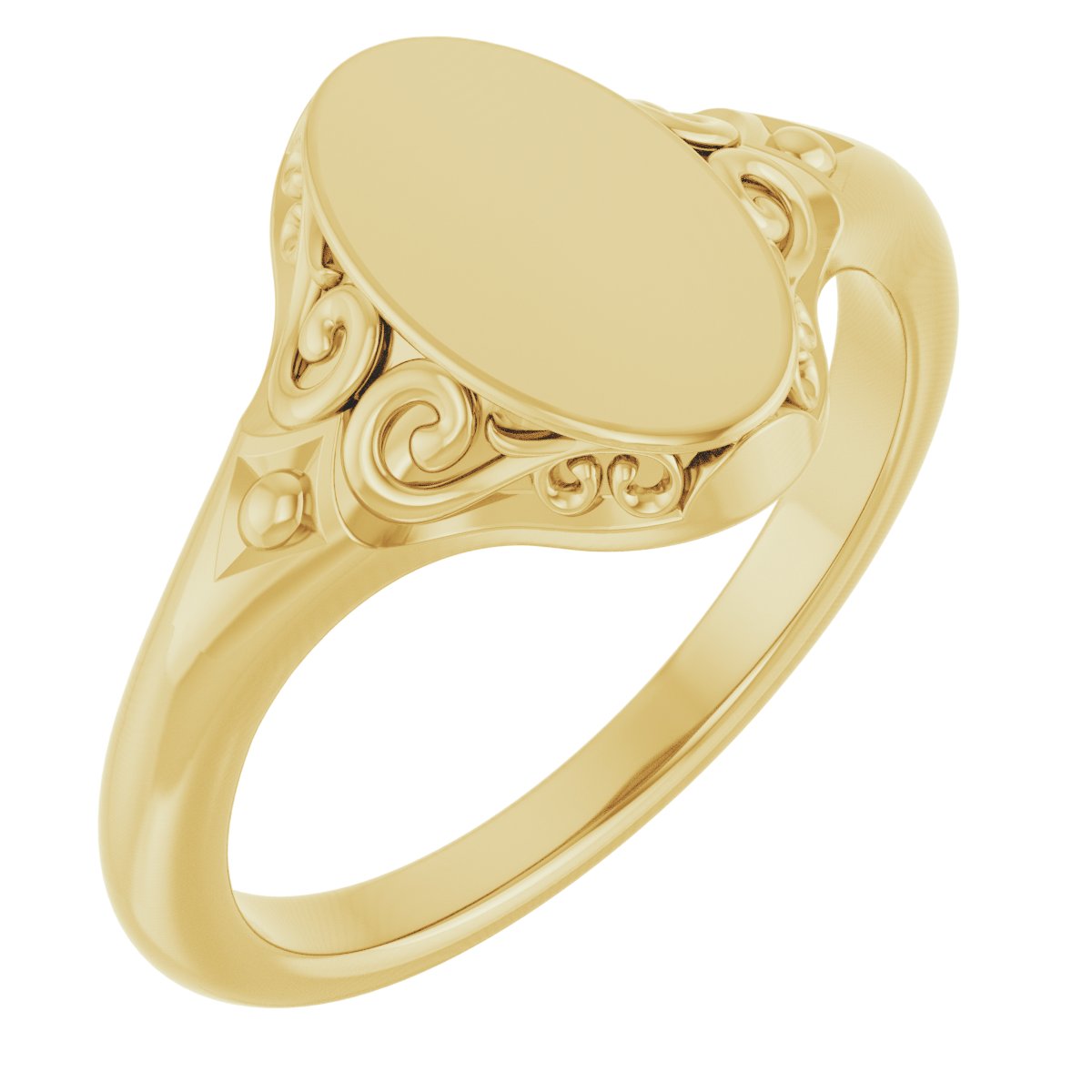 Oval Signet Ring