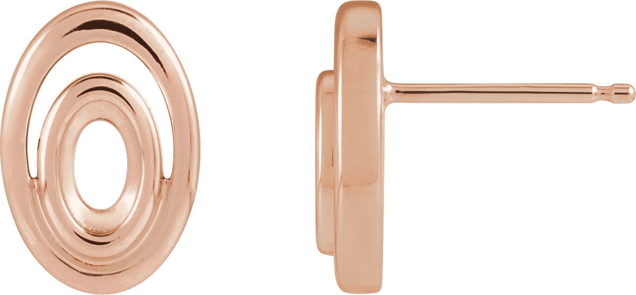 Solitaire Earrings