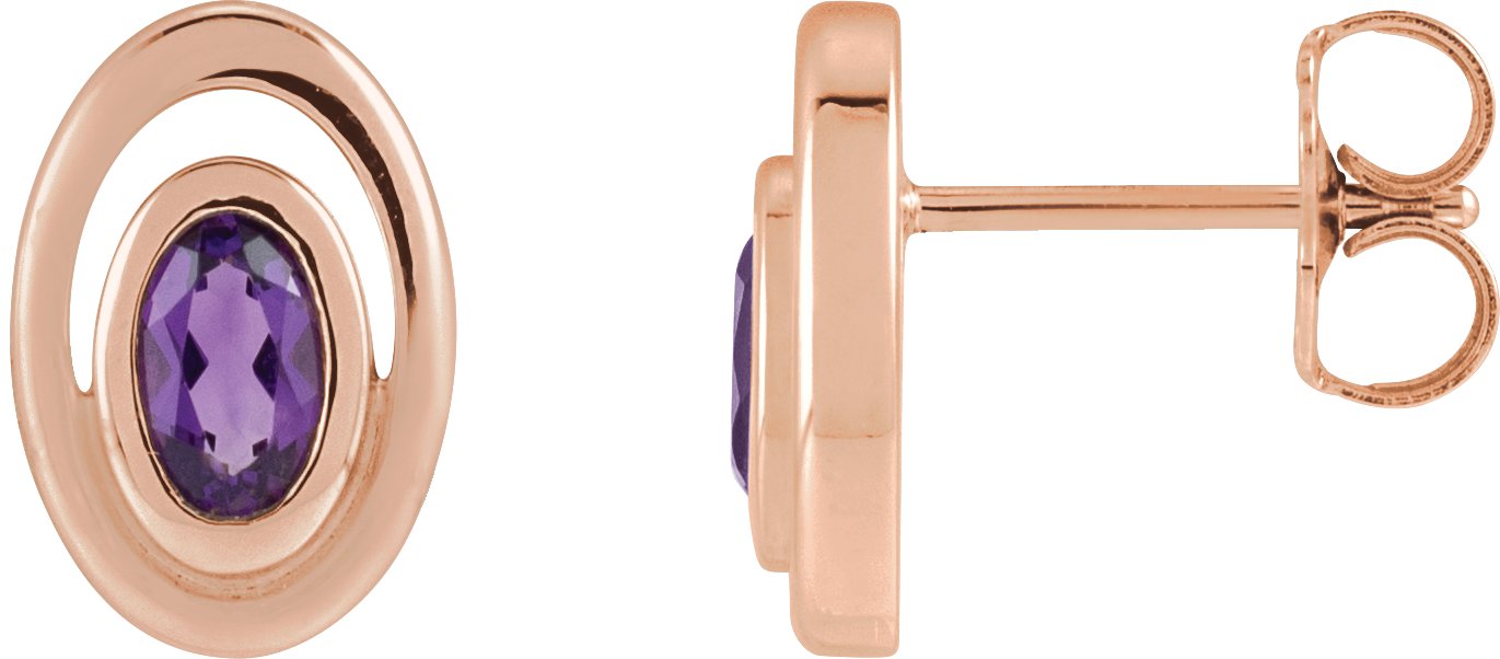 Solitaire Earrings
