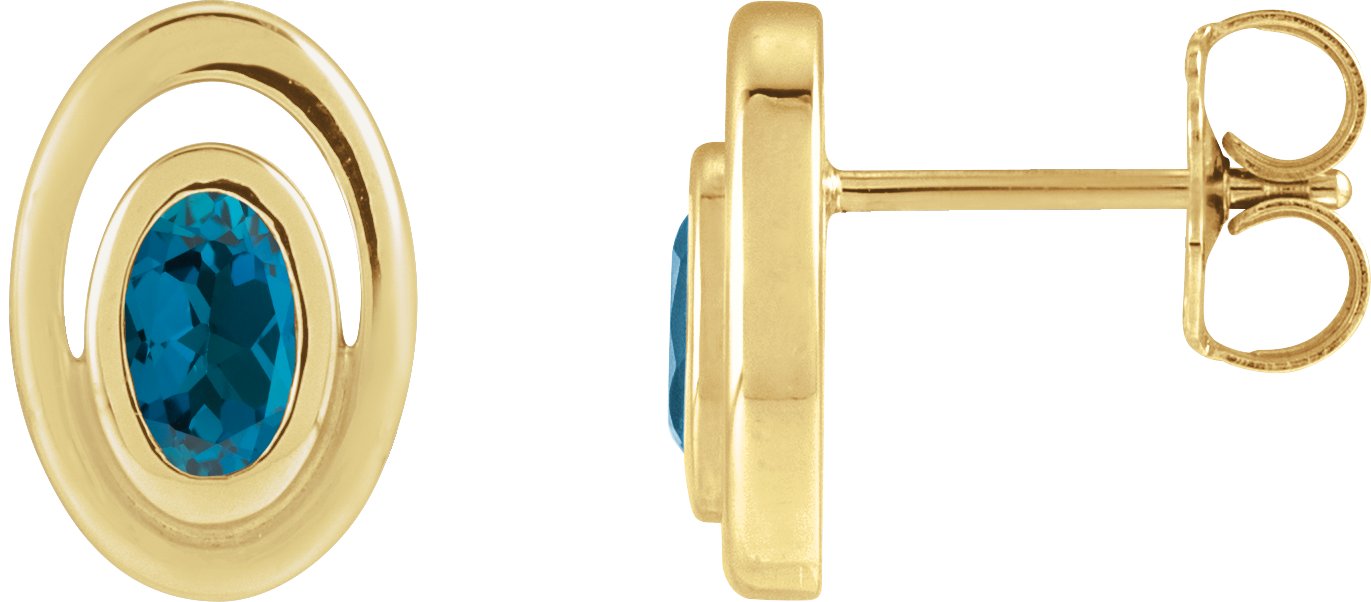 Solitaire Earrings