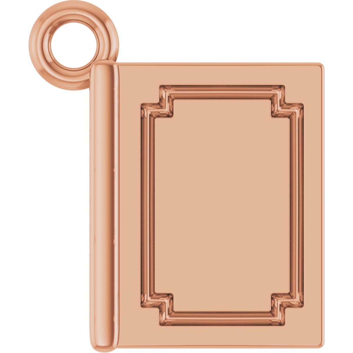 Engravable Book Dangle
