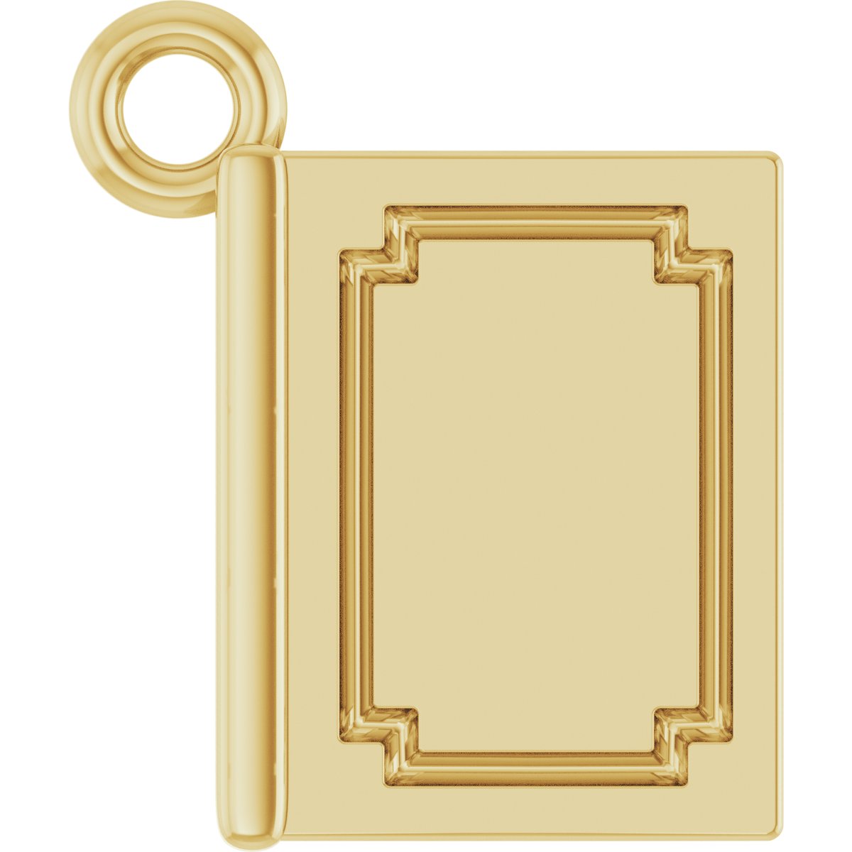 Engravable Book Dangle