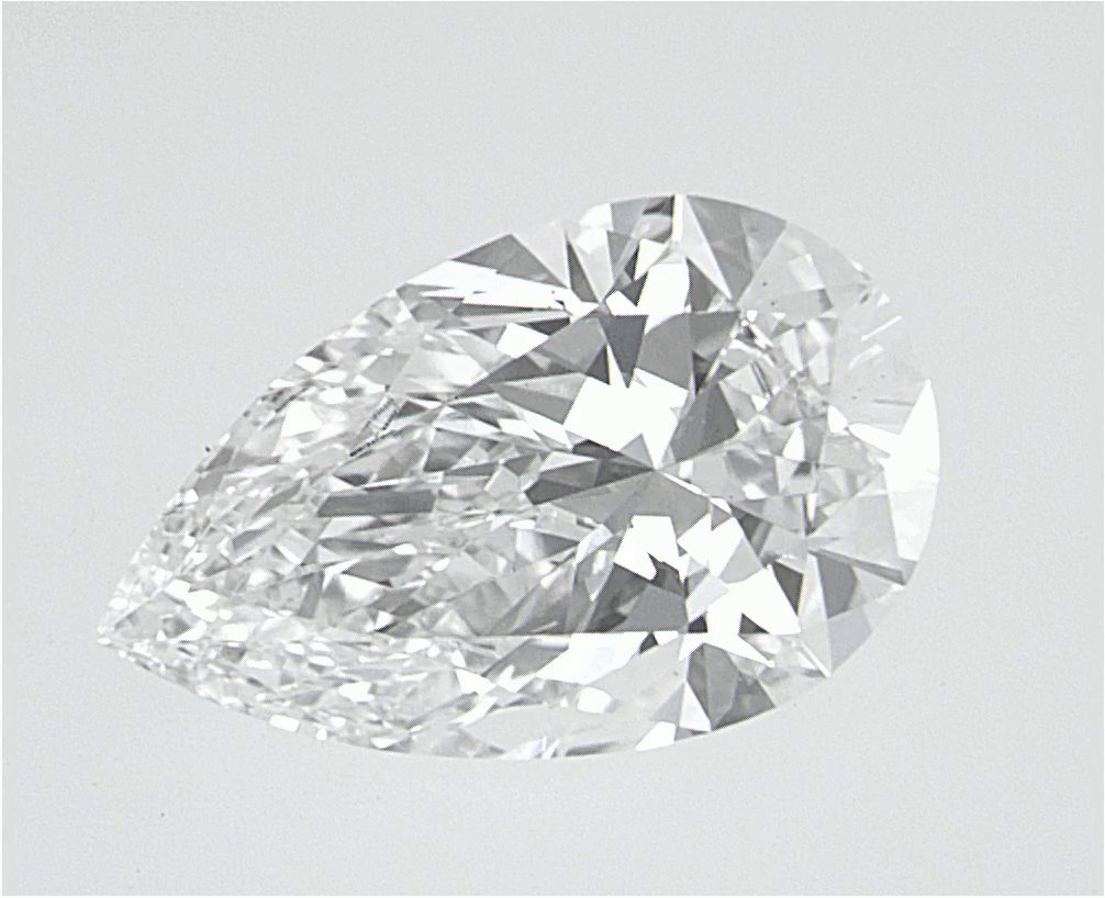 1.24 CT Pear Lab-Grown Diamond Surrey Vancouver Canada Langley Burnaby Richmond