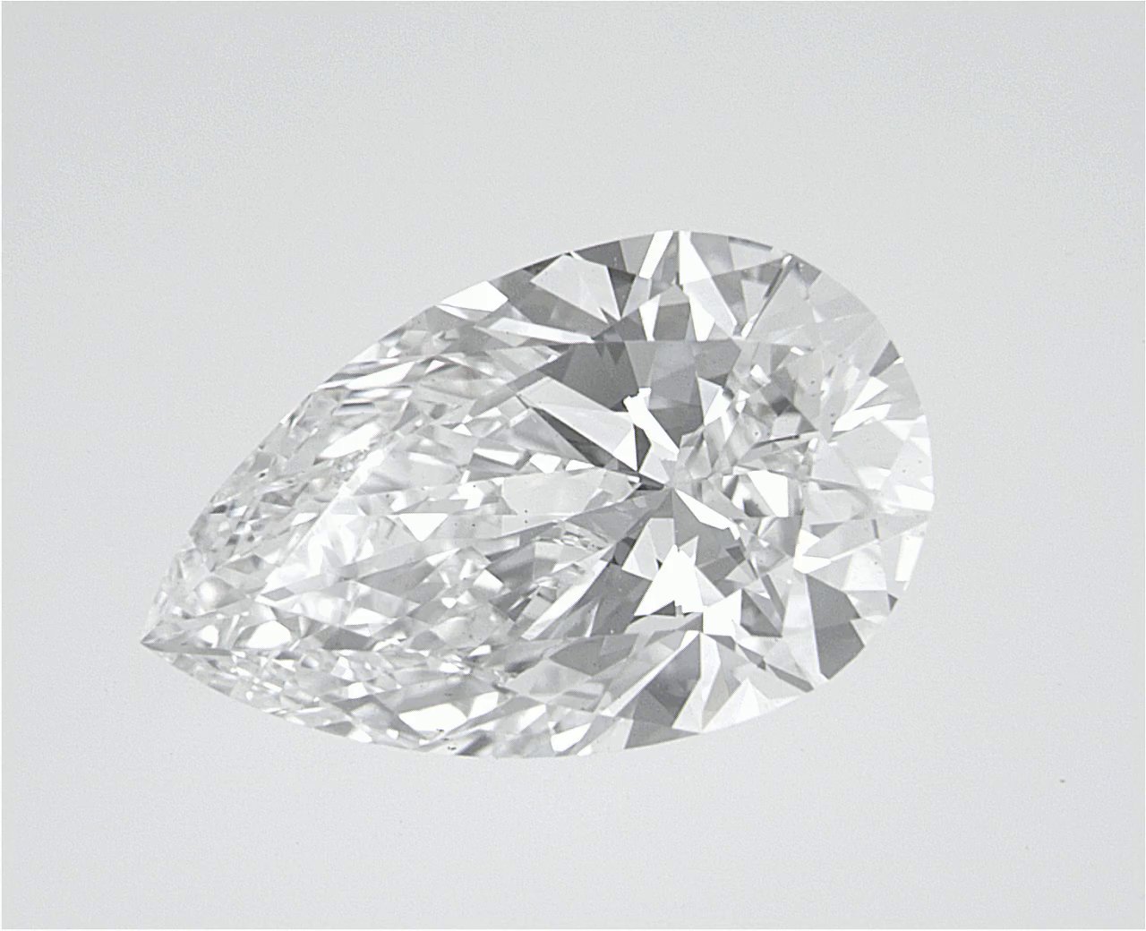 2.88 CT Pear Lab-Grown Diamond Surrey Vancouver Canada Langley Burnaby Richmond