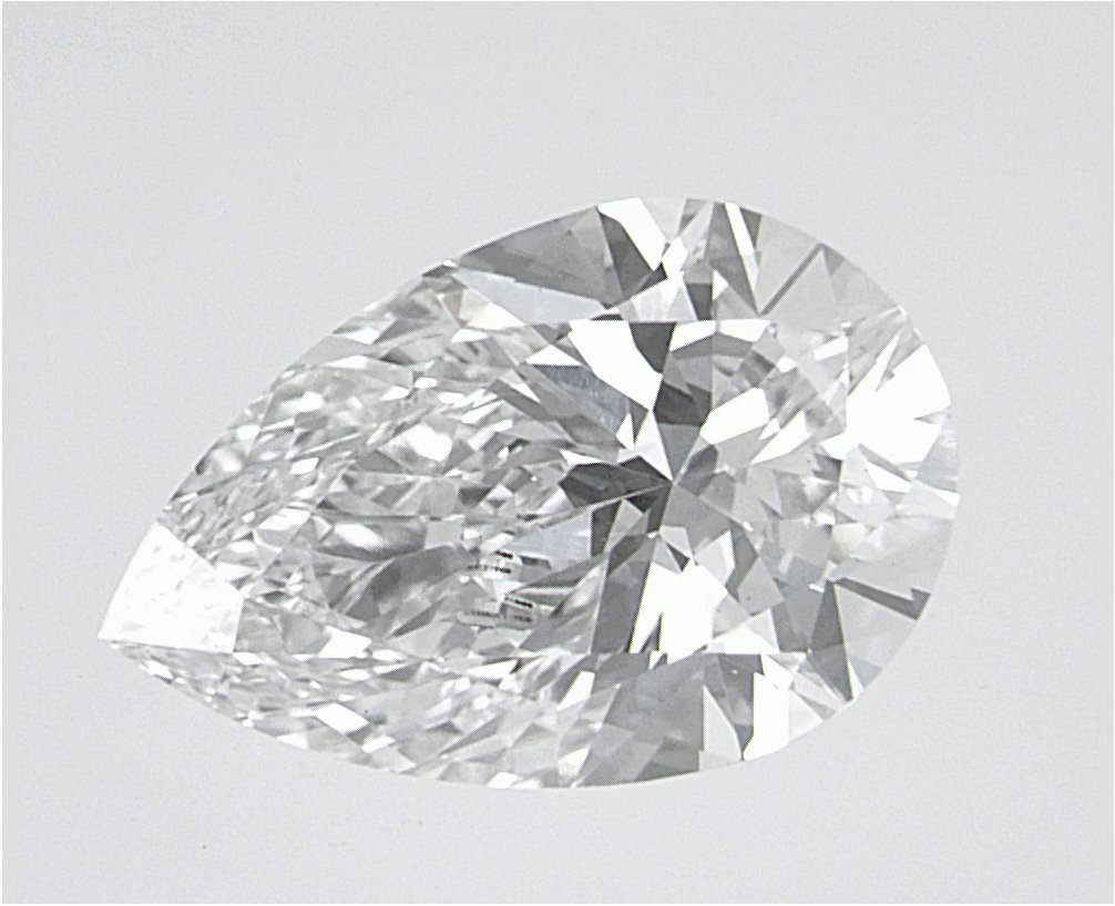 1.38 CT Pear Lab-Grown Diamond Surrey Vancouver Canada Langley Burnaby Richmond