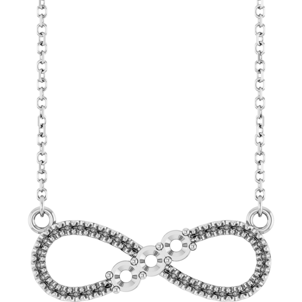Family Infinity-Inspired Necklace or Center
