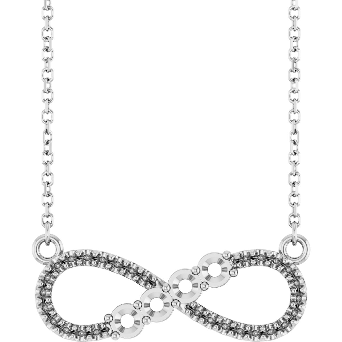 Family Infinity-Inspired Necklace or Center