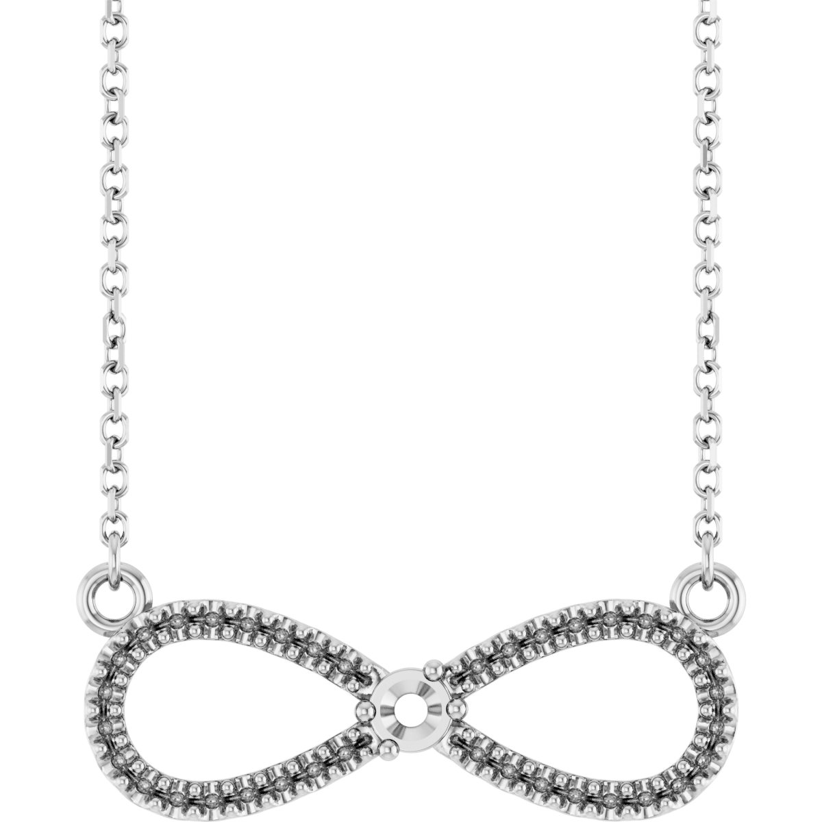 Family Infinity-Inspired Necklace or Center