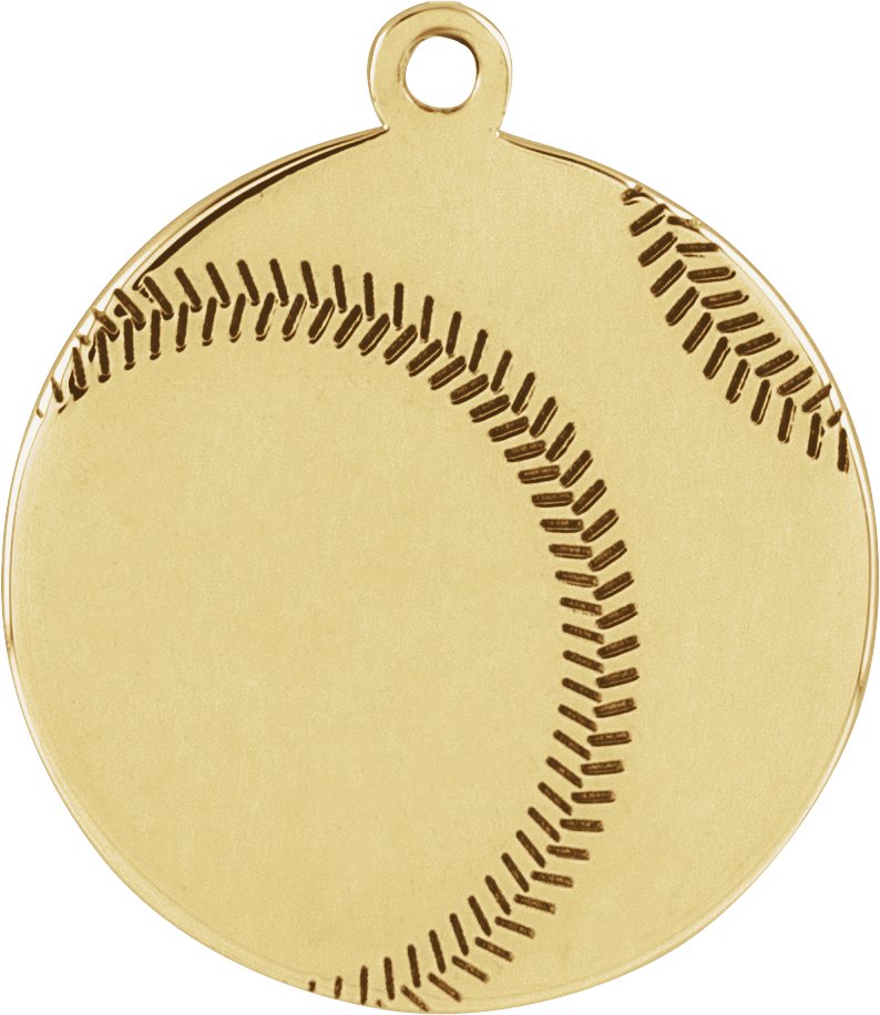 Engravable Sports Ball Dangle