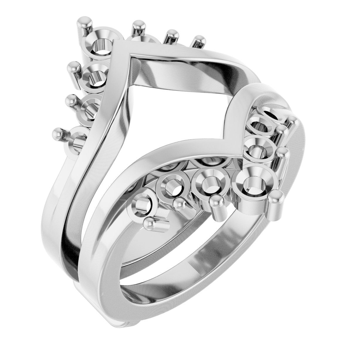 Accented V Ring Guard