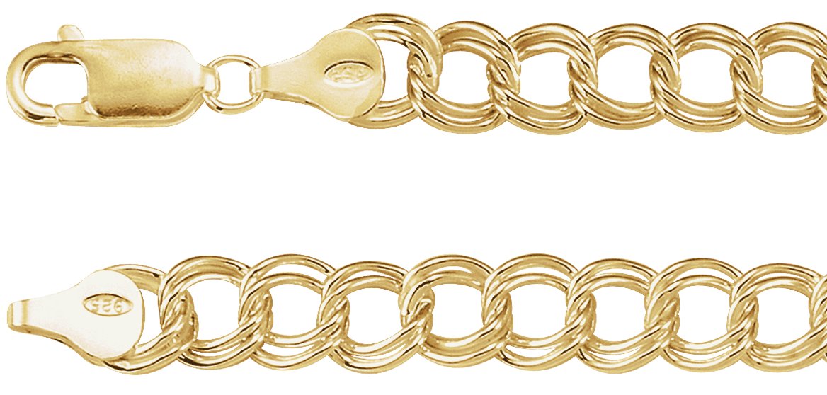 4 mm Double Link Curb Chain
