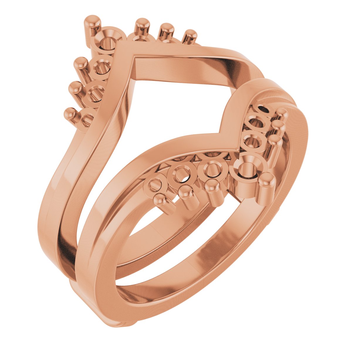 Accented V Ring Guard
