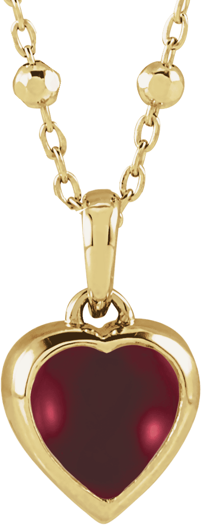 Stuller heart necklace