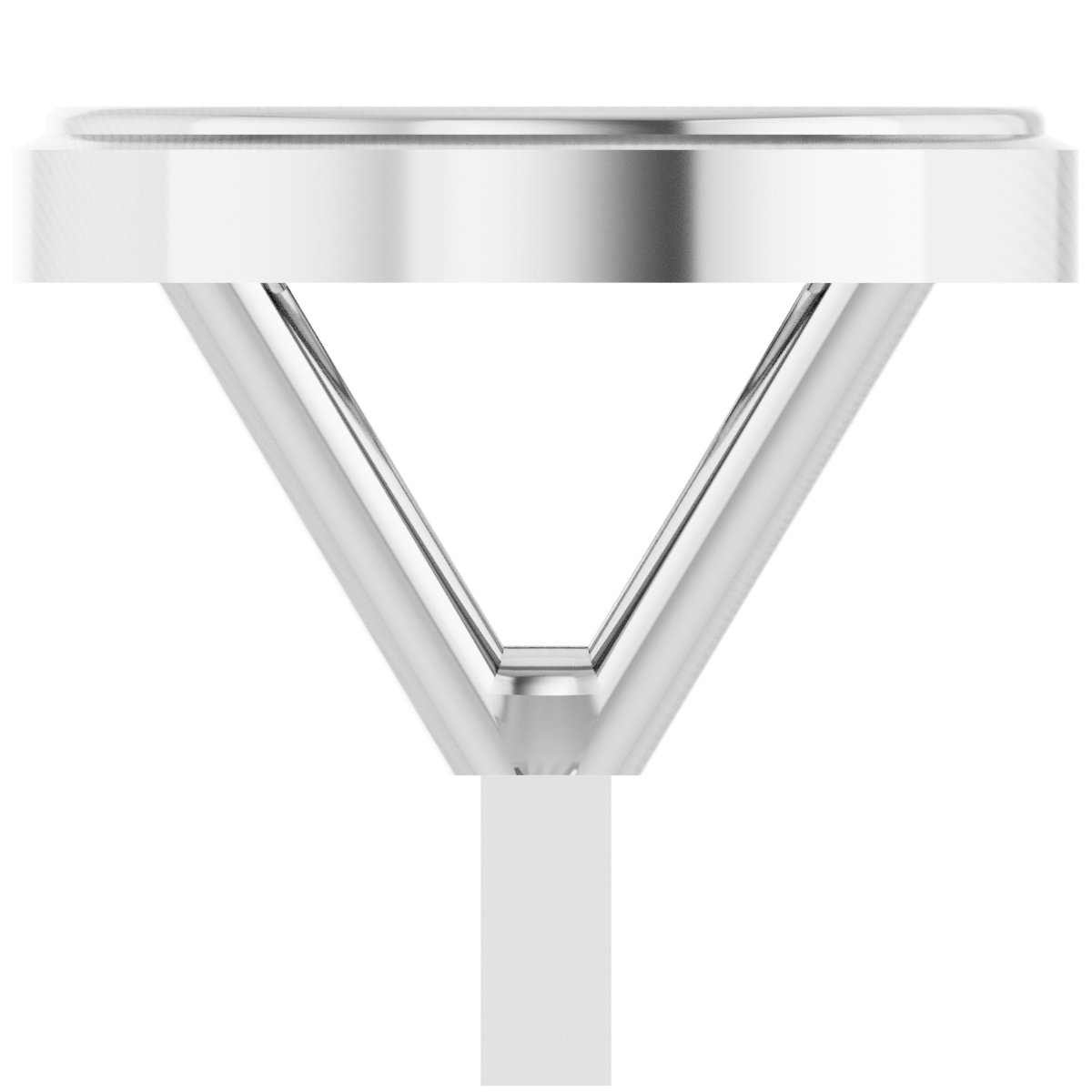 Bezel-Set Low Peg Setting