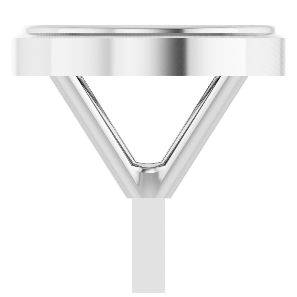 Bezel-Set Low Peg Setting