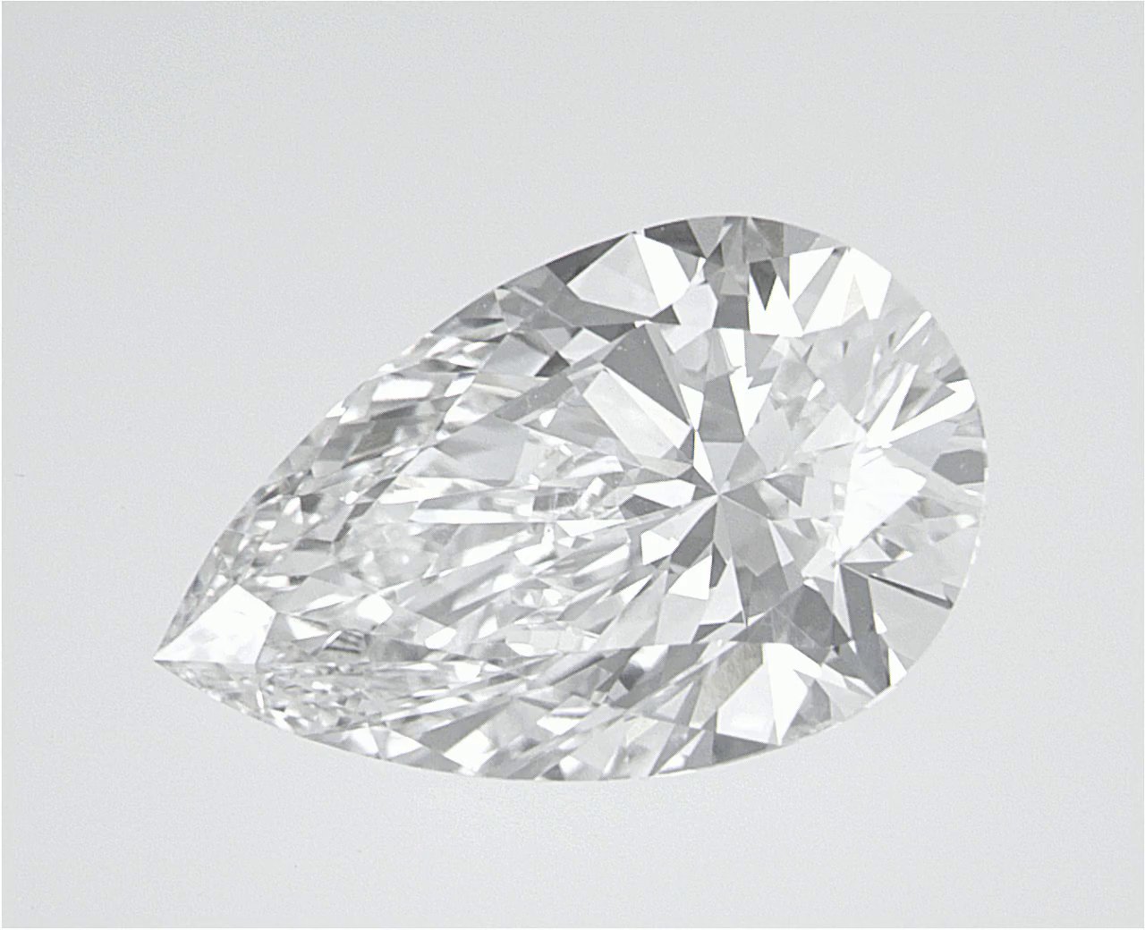 2.73 CT Pear Lab-Grown Diamond Surrey Vancouver Canada Langley Burnaby Richmond