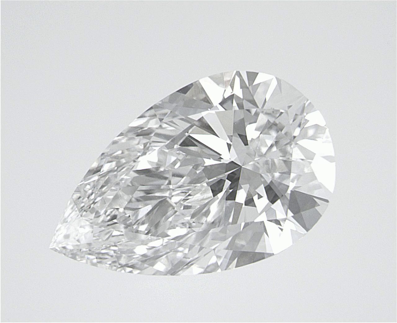 2.73 CT Pear Lab-Grown Diamond Surrey Vancouver Canada Langley Burnaby Richmond