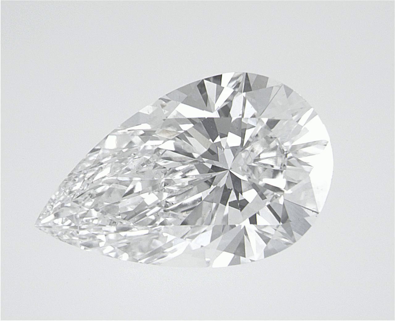 2.97 CT Pear Lab-Grown Diamond Surrey Vancouver Canada Langley Burnaby Richmond