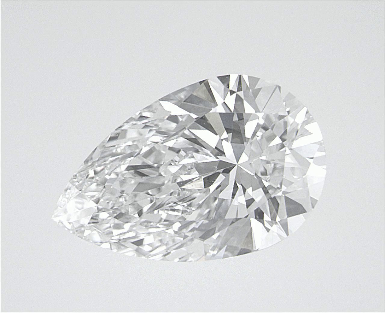 2.57 CT Pear Lab-Grown Diamond Surrey Vancouver Canada Langley Burnaby Richmond