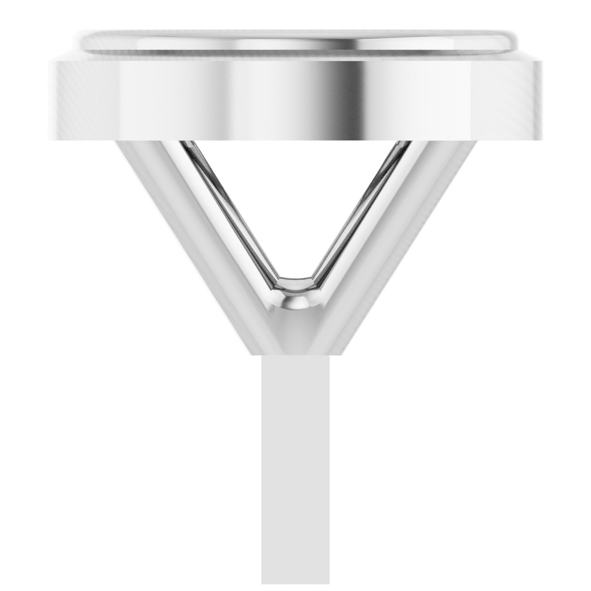 Bezel-Set Low Peg Setting