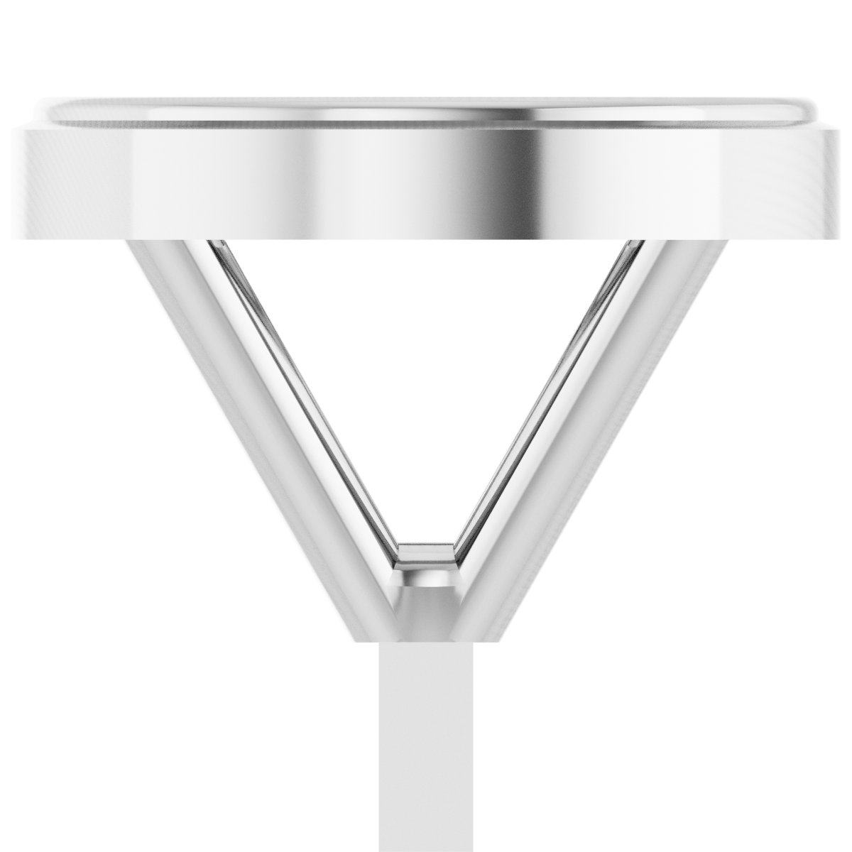 Bezel-Set Low Peg Setting