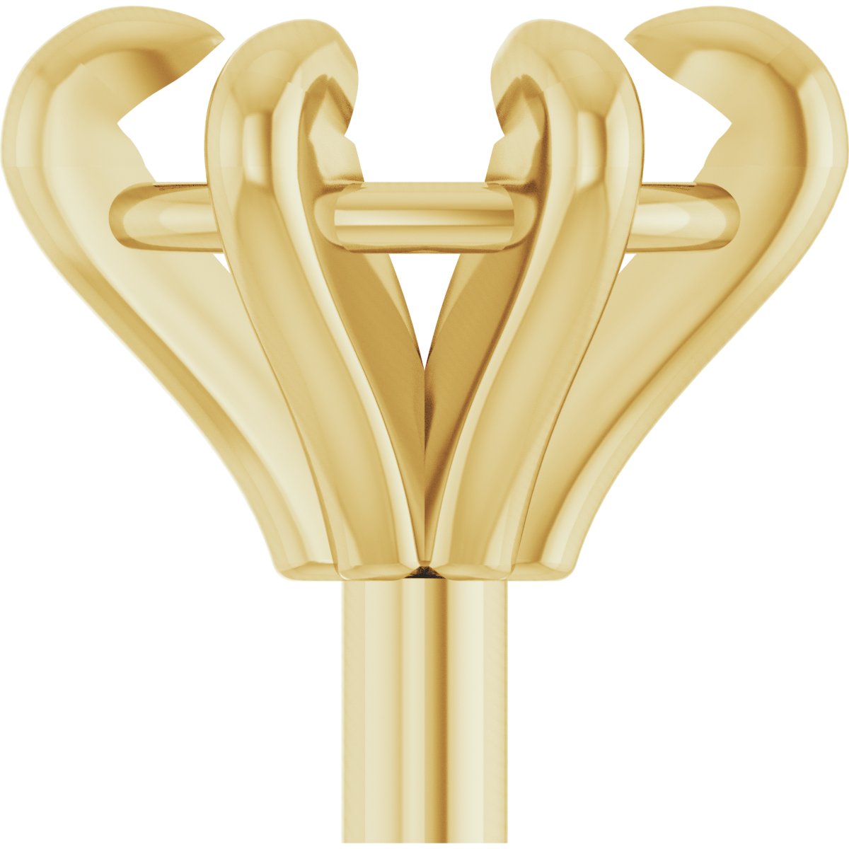 Pre-Notched Claw-Prong Peg Setting