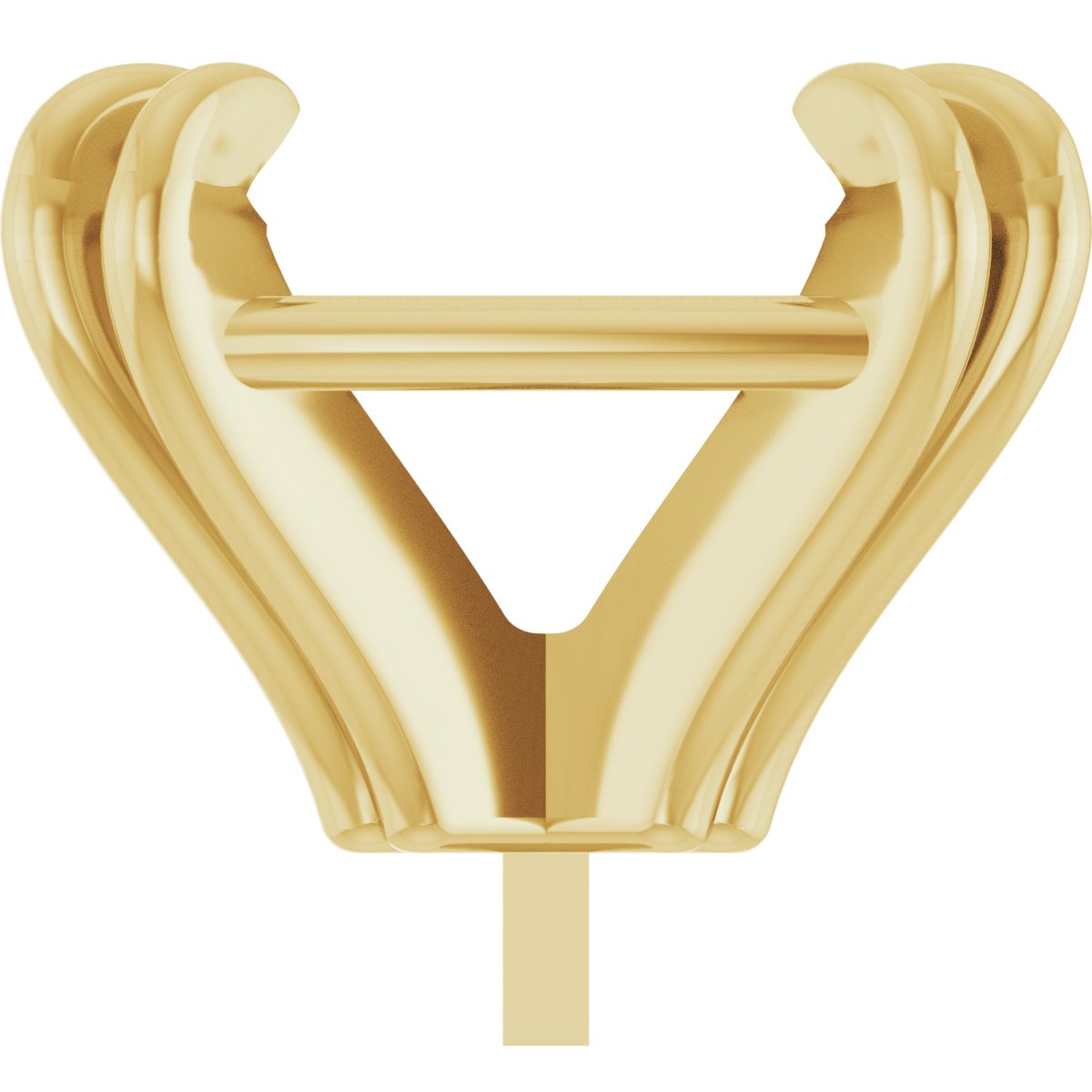 Pre-Notched Double-Claw Peg Setting