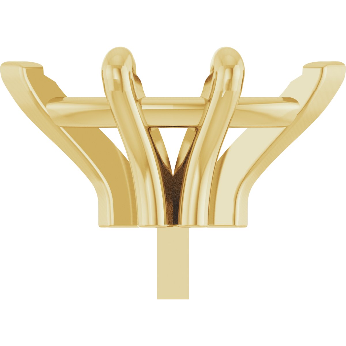 Pre-Notched Claw-Prong Peg Setting