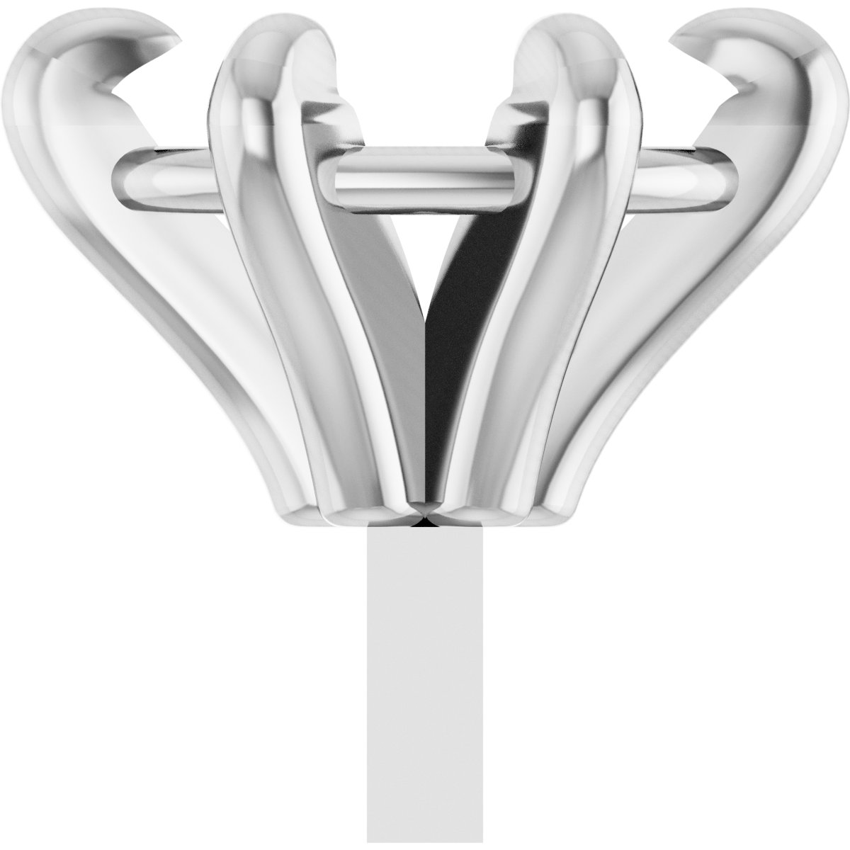 Pre-Notched Claw-Prong Peg Setting