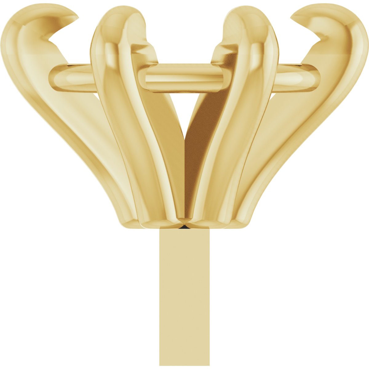 Pre-Notched Claw-Prong Peg Setting