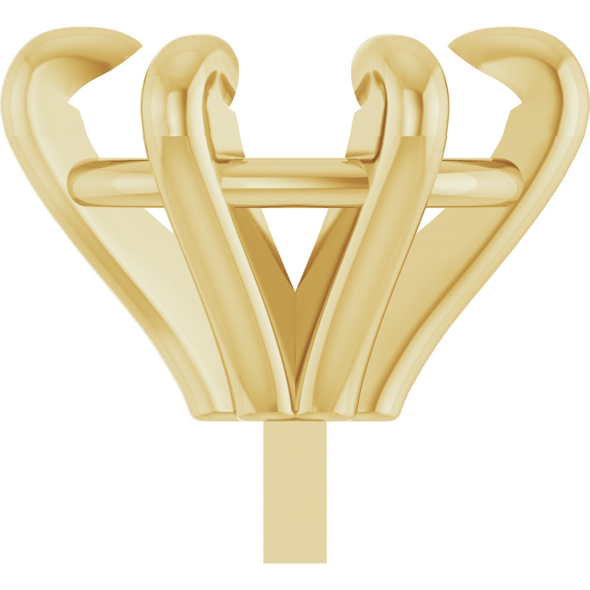 Pre-Notched Claw-Prong Peg Setting