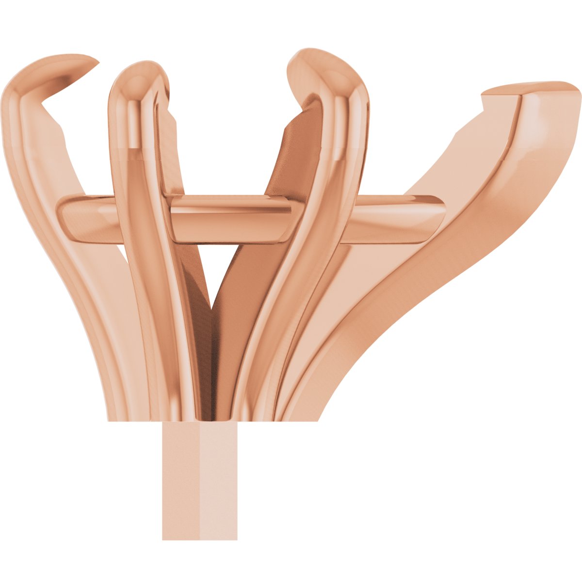 Pre-Notched Claw-Prong Peg Setting