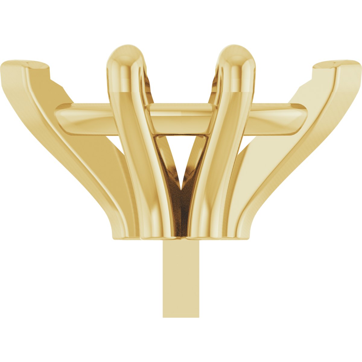 Pre-Notched Claw-Prong Peg Setting