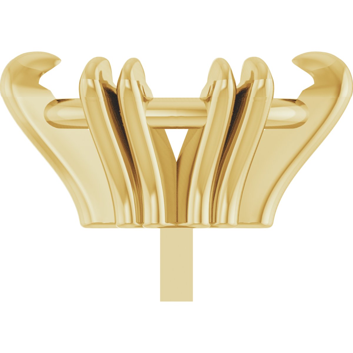 Pre-Notched Double-Claw Peg Setting