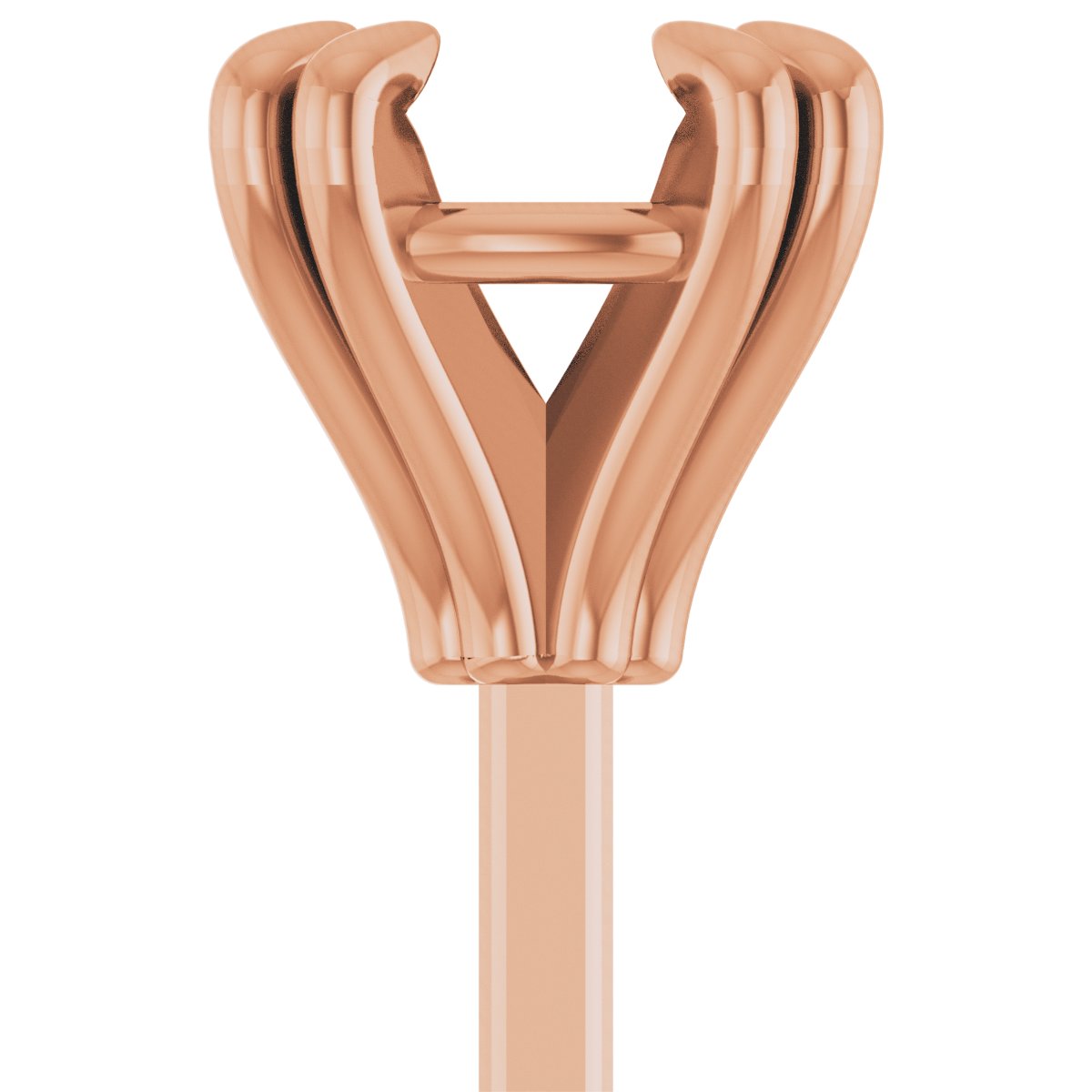 Pre-Notched Double-Claw Peg Setting