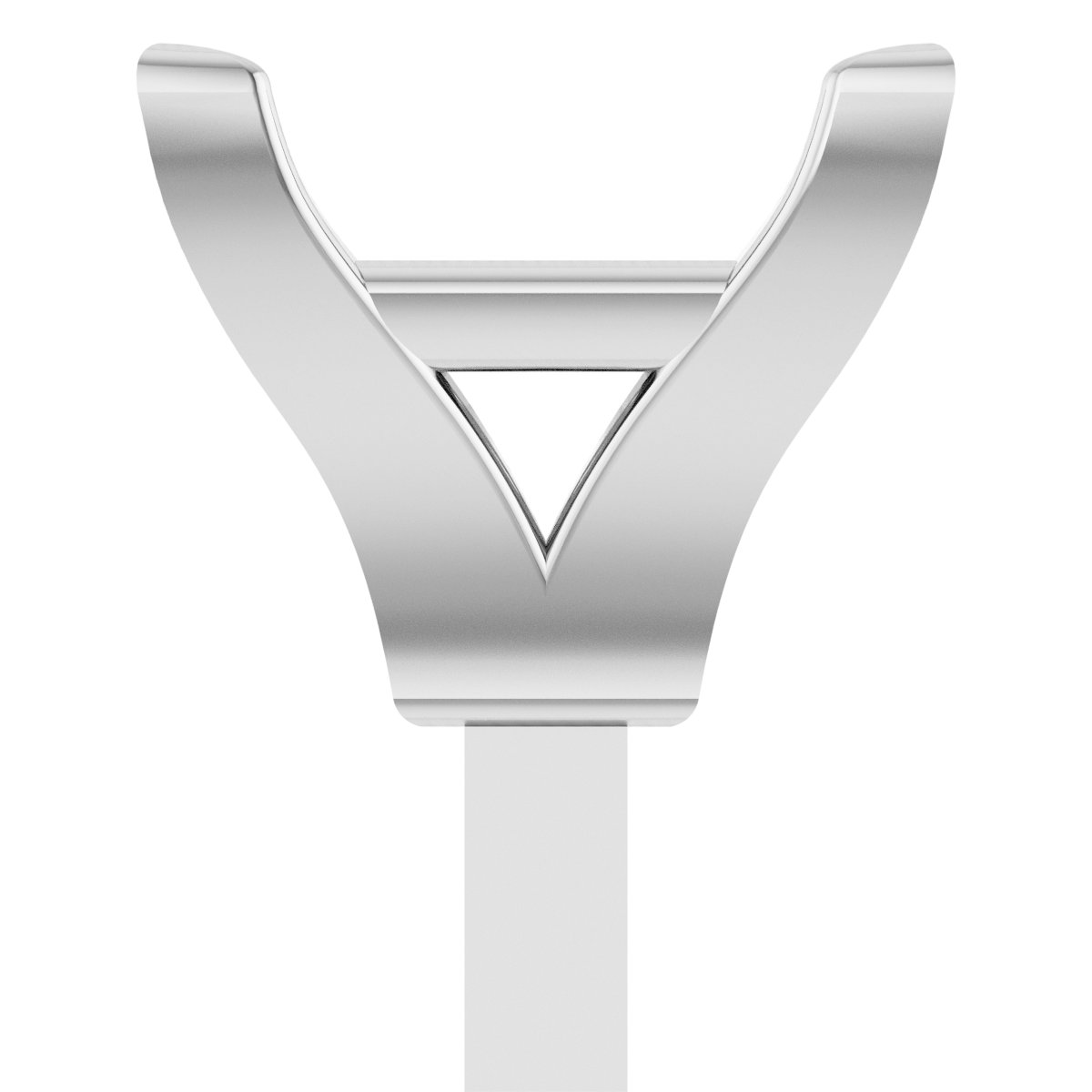 Square V-Prong Peg Setting