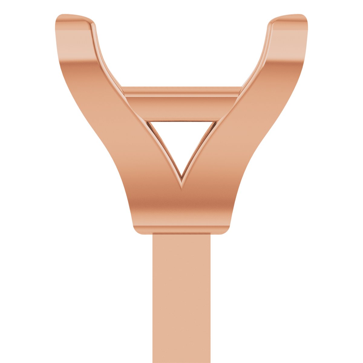 Square V-Prong Peg Setting