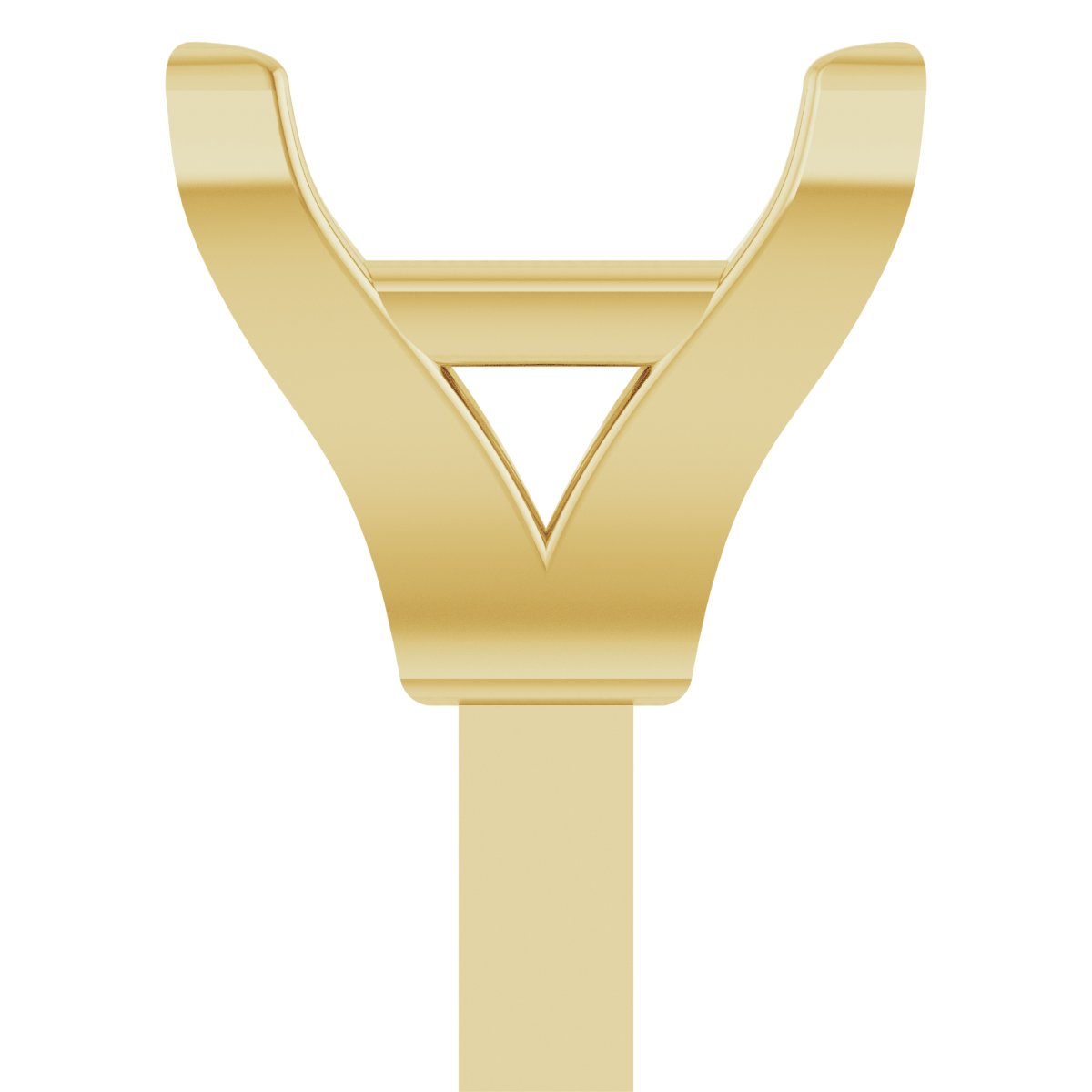 Square V-Prong Peg Setting