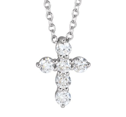 Silver Cross Necklace