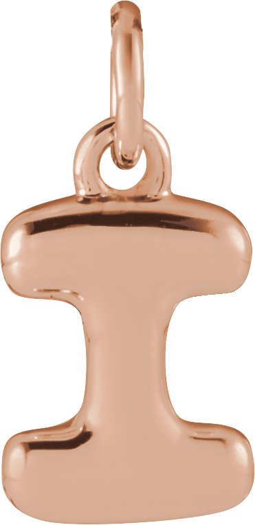 Bubble Initial Necklace or Pendant