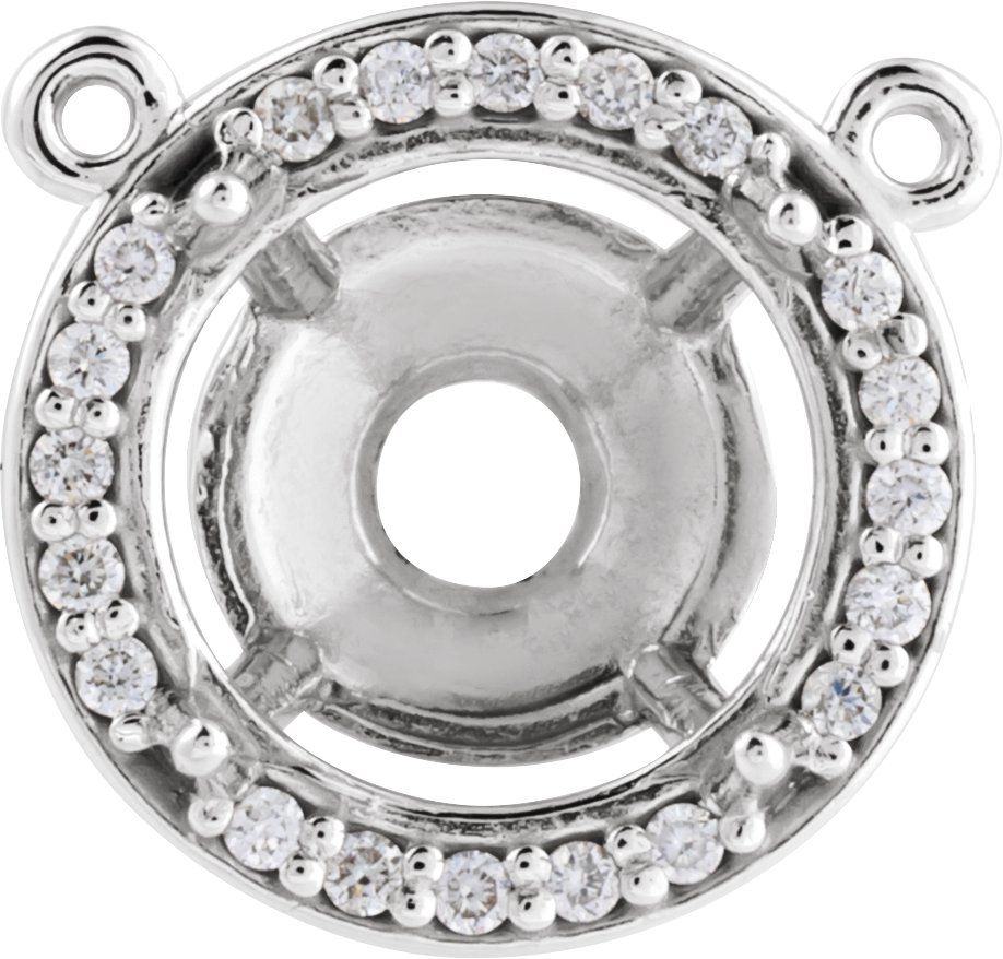 Halo-Style Necklace Center