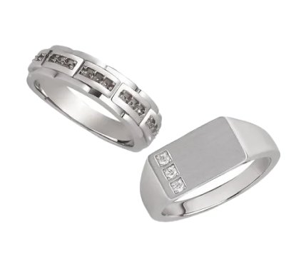 Silver Men's Jewelry Mountings 