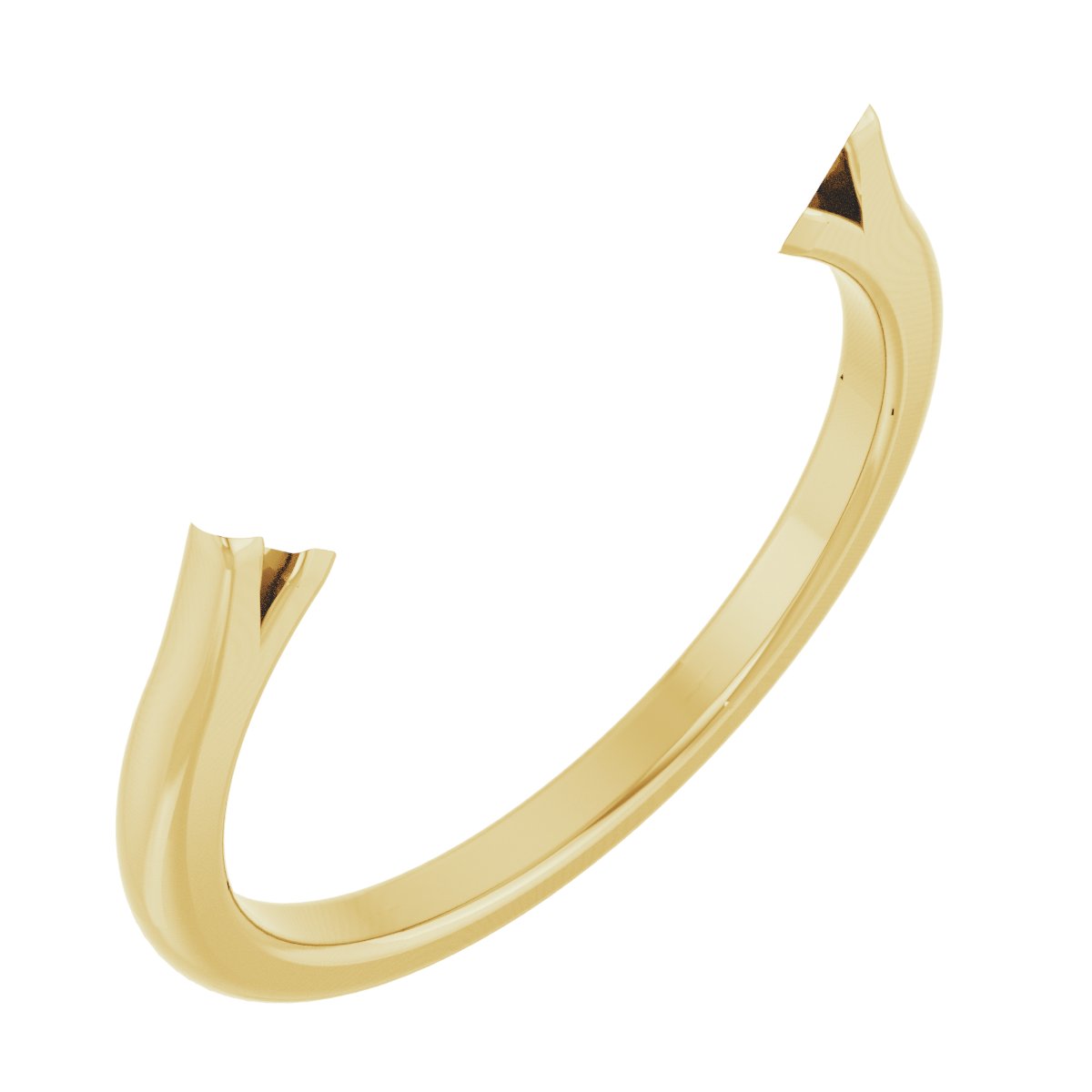 Pear Side-Stone Peg Shank